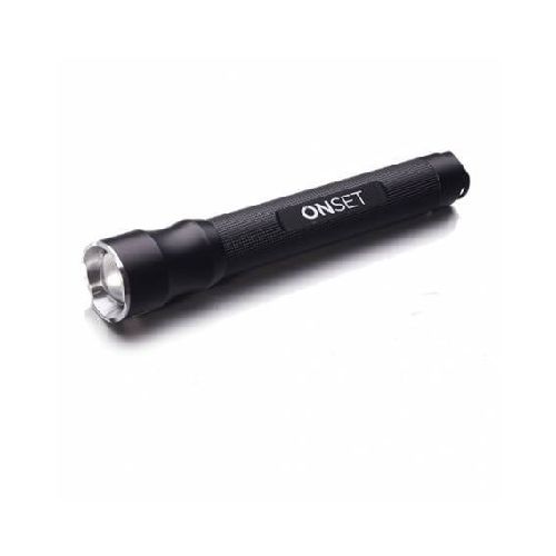 Linterna Onset Led Flashlight 100 2W Resistente Al Agua It-1807 Black