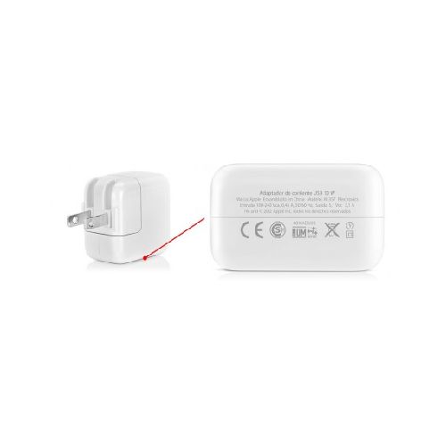 Cargador Ipad Original 12W Apple Usb Power Adapter Md836Ll/A  