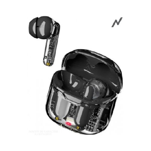 Auricular Inalambrico Bluetooth In-Ear Transparente Noga Twins 35  