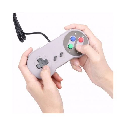 Joystick Arcade Gamepad Retro Tipo Snes Game Usb Pc Mac