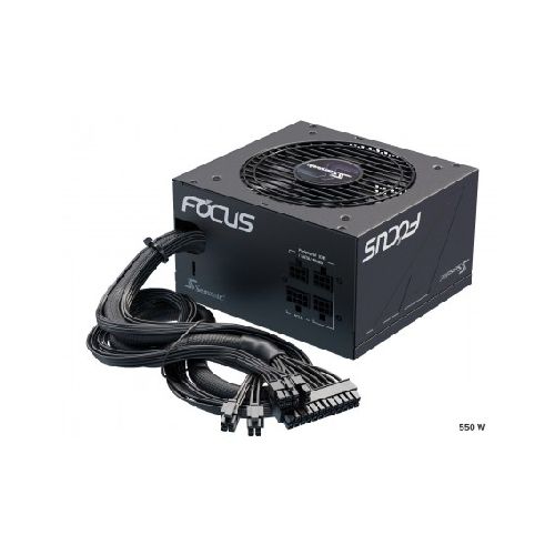 Fuente Pc Seasonic 550W Real Focus Gm-550 80+ Gold Certificada Gamer Semi Modular