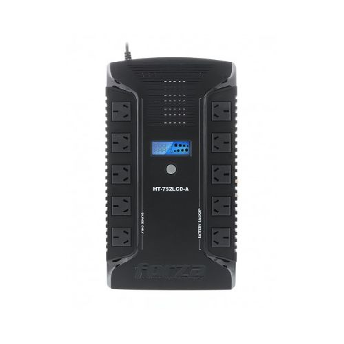 Ups Forza Interactiva Serie Ht 750Va 375W Torre 10 Tomas Iram Usb 220v Luz Led Ht-752lcd-a  