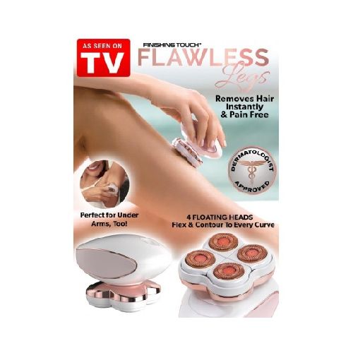 Depiladora Recargable Usb Cablezal Funda Flawless Legs Tv  