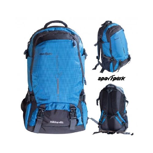 Mochila Tactica Para Equipamiento Camping Campamento L 45 Lts Blue Azul