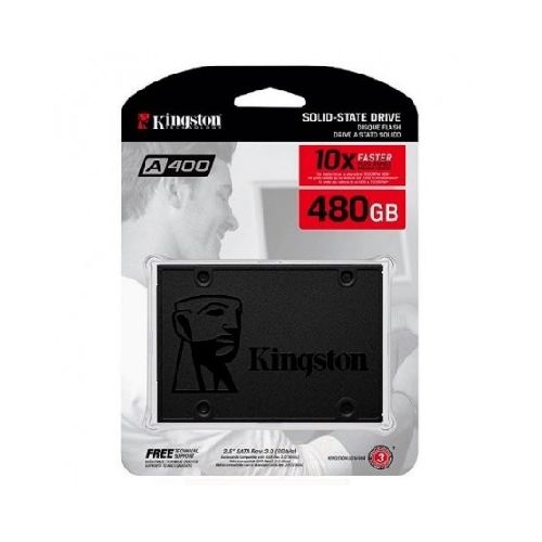 Disco Rigido Solido Ssd 480Gb A400 Kingston Sata Interno 7Mm