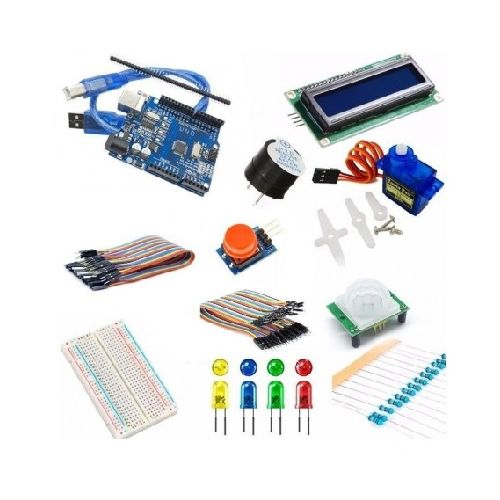 Kit Arduino Uno R3 Principiantes 1Ra Calidad Rfid Completo  