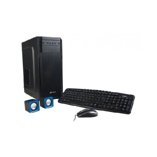 Kit Gabinete Noga Et-07 + Teclado + Mouse + Parlantes + Fuente 500W  