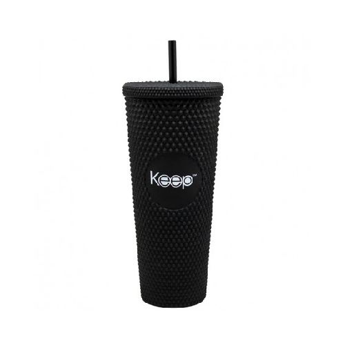 Vaso Mug Tumbler Keep 710ml Bombilla Color Negro  