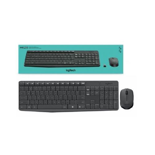  Kit Teclado y Mouse Inalámbrico Logitech Mk235