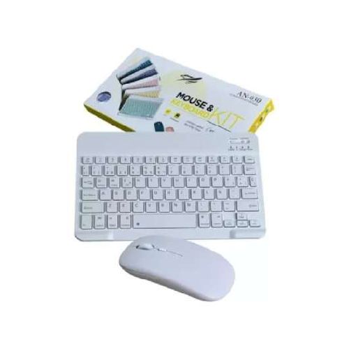  Kit Teclado y mouse inalambrico Bluetooth Recargable Yelandar AN030