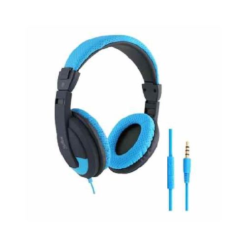  Auricular con micrófono AU16 Azul PS4 Celular Tablet