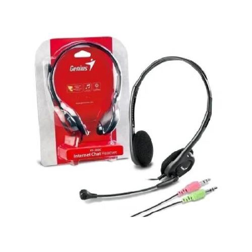  Auricular con micrófono HS-200A 2 jack PC Genius