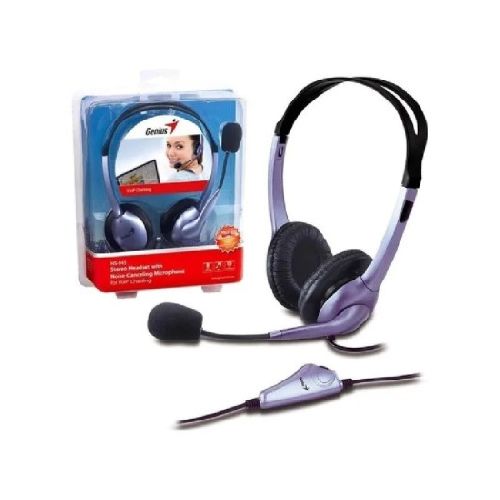  Auricular Genius HS-04S con micrófono para PC control Volumen