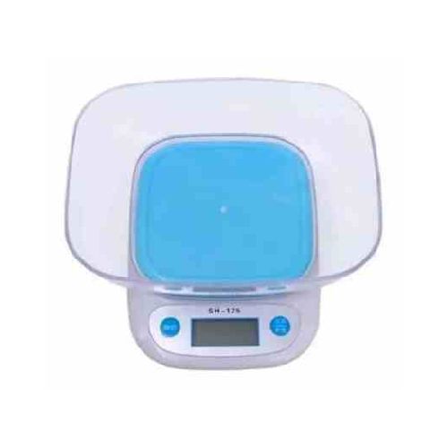  Balanza Digital de cocina SH125 con plato hasta 5Kg