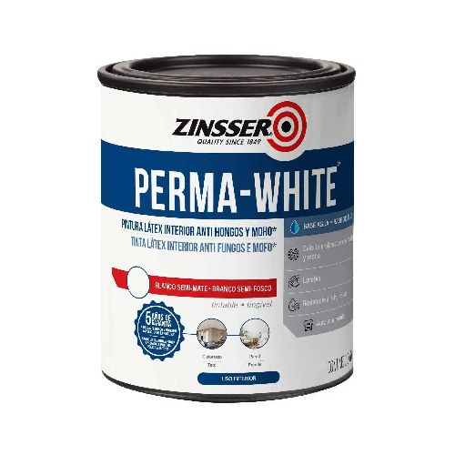 Látex Interior Perma-White Semi Mate Blanco 0,9 Litros | Prestigio - Prestigio - Tienda Online