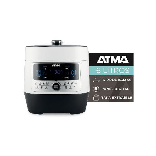 Olla a Presión Multifunción Atma OPAT22 14 Programas 6 L - Prestigio - Tienda Online