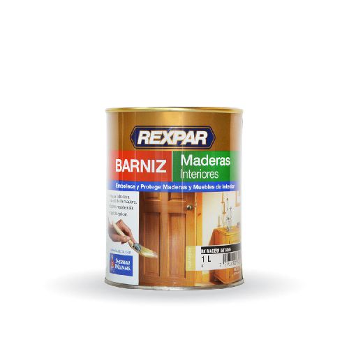 Rexpar Barniz para maderas interiores Mate 1 lt | Prestigio - Prestigio - Tienda Online