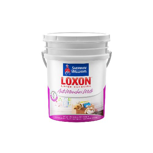 Látex Interior Loxon Antimanchas Mate Blanco 20 Litros | Prestigio - Prestigio - Tienda Online