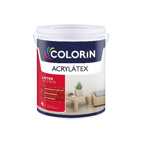 Látex Interior Acrylatex Mate Blanco 4 Litros | Prestigio - Prestigio - Tienda Online