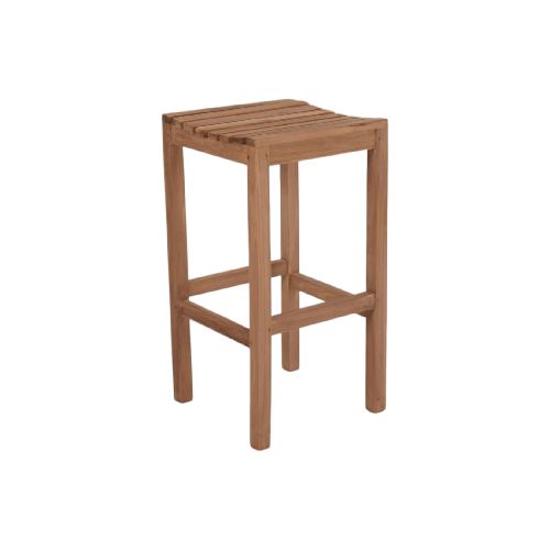 Taburete de exterior Stool de Teca | Prestigio - Prestigio - Tienda Online