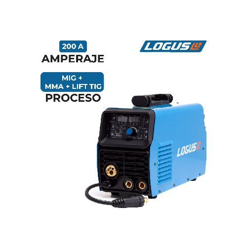 Soldadora Inverter Logus Slm-210 3en1 Mig-tig-mma - Prestigio - Tienda Online