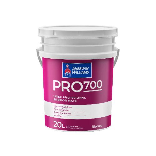 Látex Interior / Exterior Pro 700 Mate Blanco 20 Litros | Prestigio - Prestigio - Tienda Online