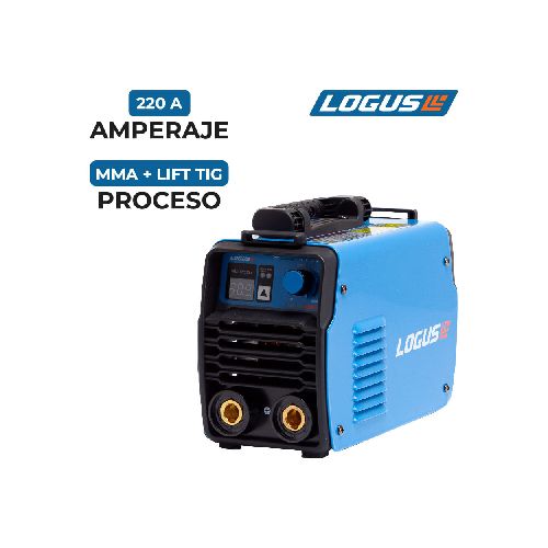 Soldadora Inverter Celulosica Logus Sli250am+mascara+piqueta - Prestigio - Tienda Online