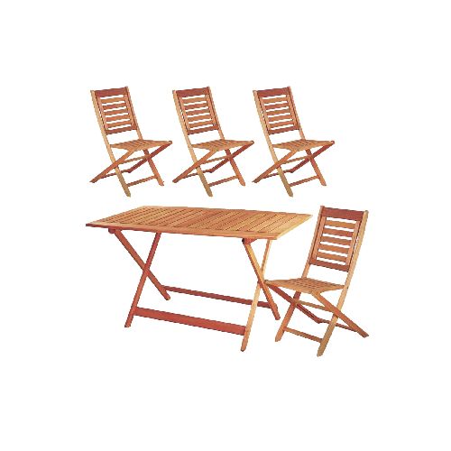 Juego de Comedor de 4 Sillas Amancay + Mesa Tucán | Prestigio - Prestigio - Tienda Online