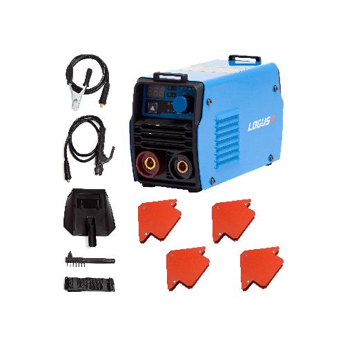 Kit Soldadora Inverter Logus 120amp + 4 Escuadras Magnéticas - Prestigio - Tienda Online