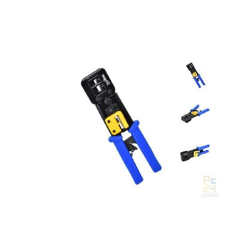 PINZA CRIMPEADORA RJ-45/11/12 +PELACABLE NS-PIRJ452  