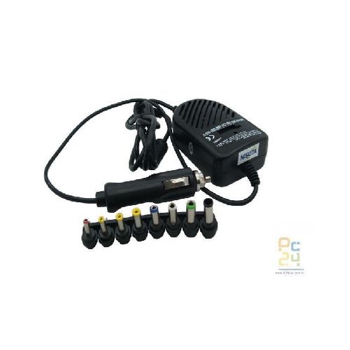 CARGADOR PARA AUTO MULTIFICHAS 12VDC-15/24v-90W  