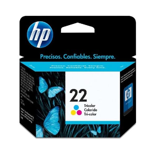 Cartucho de tinta Original HP 22 Tricolor