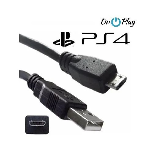 CABLE JOYSTICK PS4 DE CARGA DUALSHOCK MICRO USB 1.8 METRO