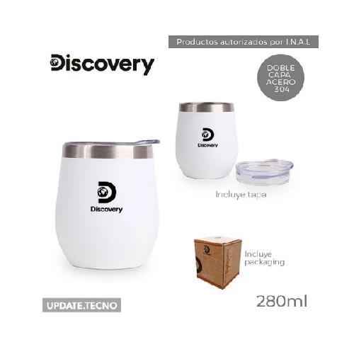 Mate térmico con tapa Discovery – 280ml  