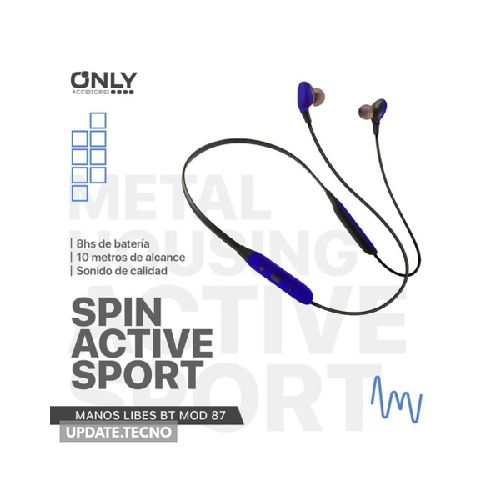 Auricular Bluetooth Only Spin Active Sport  