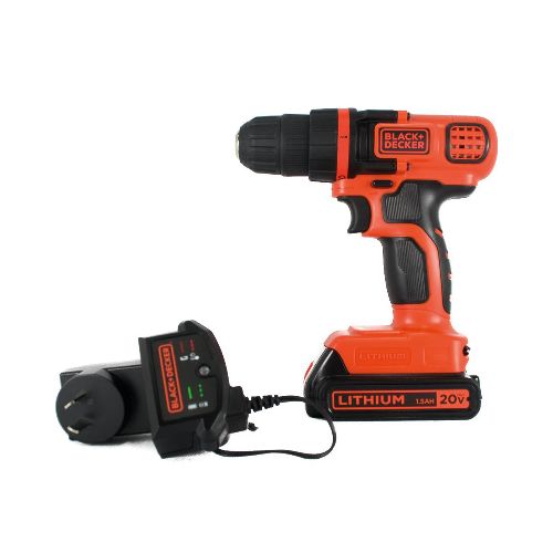 Taladro Atornillador Batería Litio 20v Black+decker