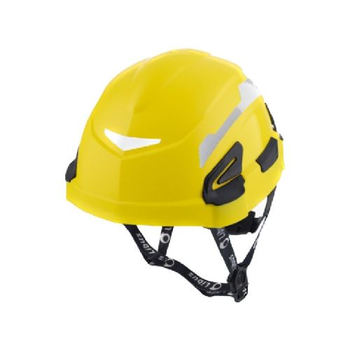 Casco De Seguridad Libus Apto Altura Andes Completo Amarillo