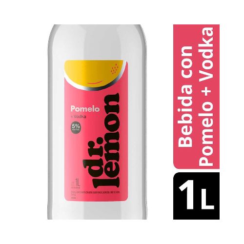 Aperitivo Dr. Lemon Con Vodka Y Pomelo 1 L - Supermercado Disco Online | Todo lo Que Necesitás