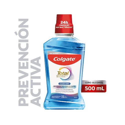 ENJUAGUE BUCAL TOTAL CLEAN MINT 500 ML COLGATE - Supermercado Disco Online | Todo lo Que Necesitás