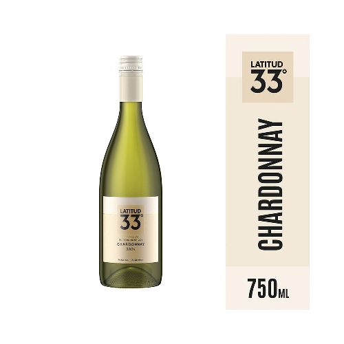 Vino Latitud 33 Chardonnay 750 Cc - Supermercado Disco Online | Todo lo Que Necesitás