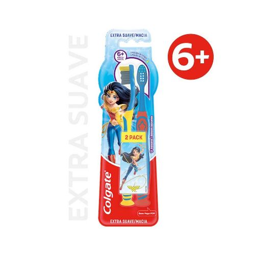 CEPILLO DE DIENTES COLGATE SMILES BATMAN/WONDER WOMAN 2 U - Supermercado Disco Online | Todo lo Que Necesitás