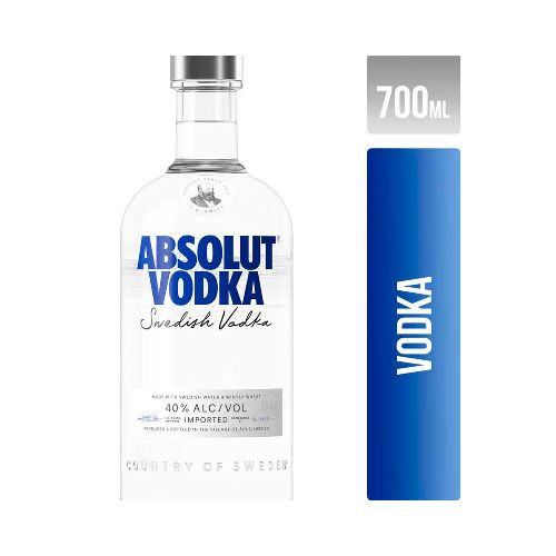 vodka ABSOLUT 700ml - Supermercado Disco Online | Todo lo Que Necesitás