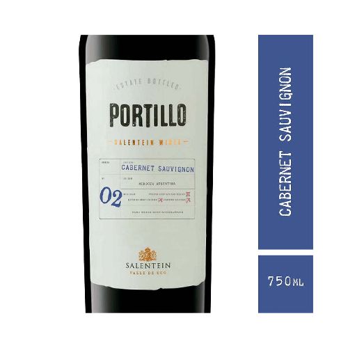 Vino Portillo Cabernet Sauvignon 750 Ml - Supermercado Disco Online | Todo lo Que Necesitás