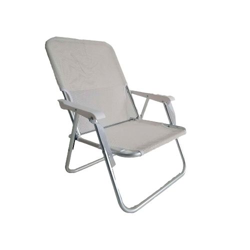 Silla Playa Sand Aluminio Blanco Outzen - Supermercado Disco Online | Todo lo Que Necesitás