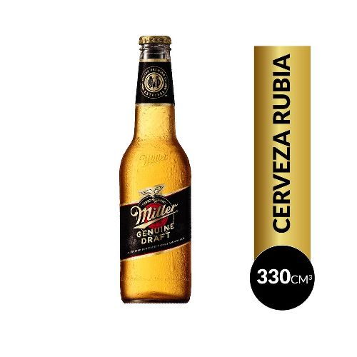 Cerveza MILLER Genuine Draft 355cc - Supermercado Disco Online | Todo lo Que Necesitás