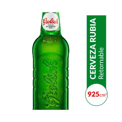 Cerveza GROLSCH Pilsner 925cc Ret - Supermercado Disco Online | Todo lo Que Necesitás