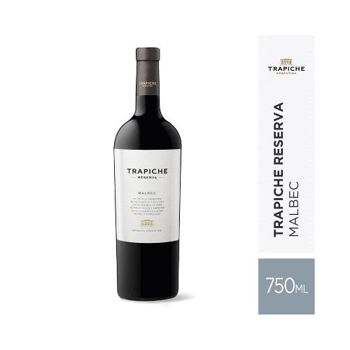 vino TRAPICHE Reserva Malbec 750cc - Supermercado Disco Online | Todo lo Que Necesitás