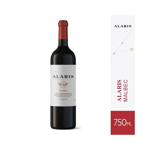 VINO TINTO ALARIS MALBEC 750 CC - Supermercado Disco Online | Todo lo Que Necesitás