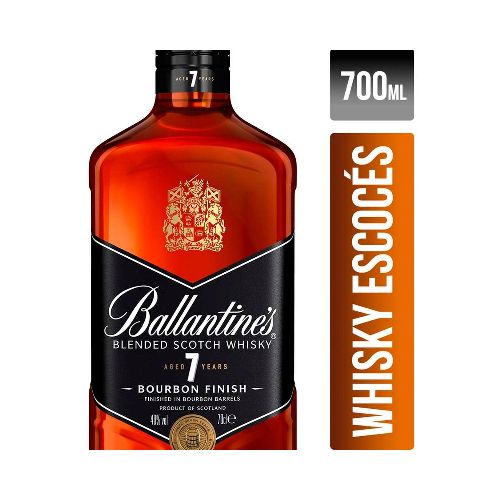 Whisky Ballantines 7 Bourbon Finish 700 Ml - Supermercado Disco Online | Todo lo Que Necesitás