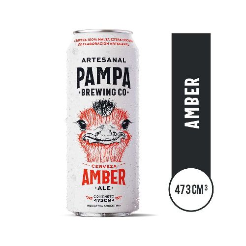 Cerveza Pampa Brewing Amber Ale 473 Ml - Supermercado Disco Online | Todo lo Que Necesitás